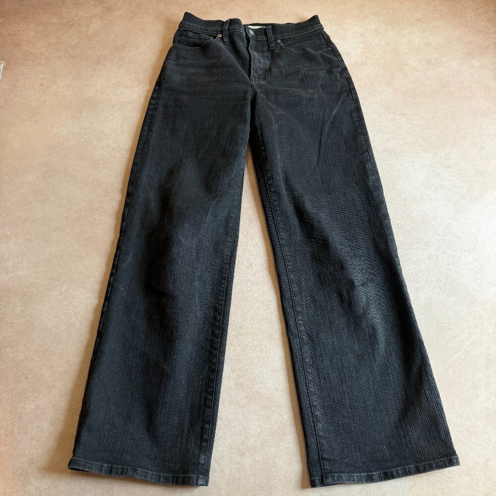 Madewell The Perfect Vintage Wide-Leg Jean • size 27 • - Picture 4 of 13